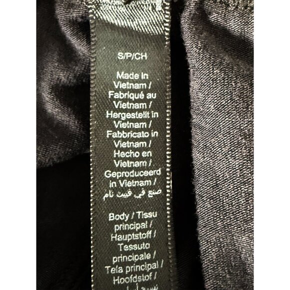 Skims Boyfriend Loose Pant Onyx Black Size S - Picture 6 of 11